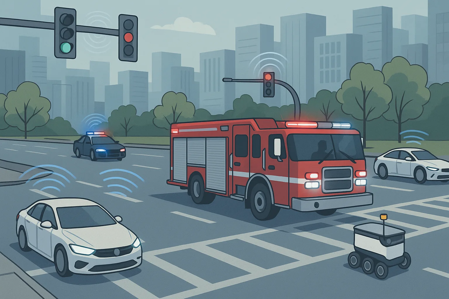 Connecting Emergency Responders and Vehicles: How Kapsch V2X Tech Is Saving Seconds and Lives