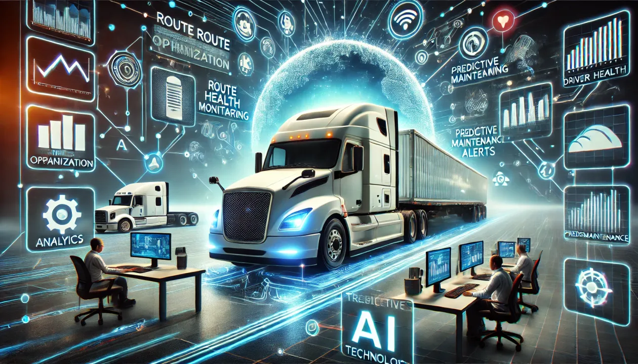 Driving the Future: How AI is Transforming Commercial Trucking from the Cab to the Back Office